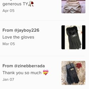 Notes from previous buyers.